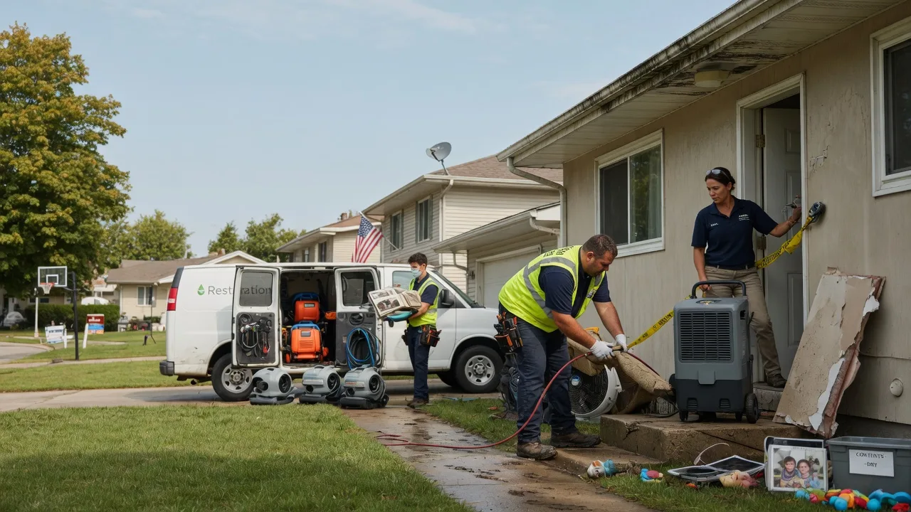 Water Damage Restoration in Fowler, MI near me